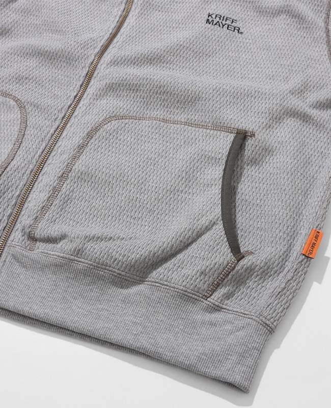 クリフメイヤー[公式] ハニカムワッフルジップパーカー MENS 2517819