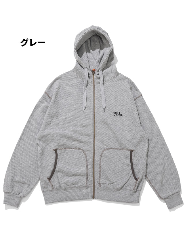 クリフメイヤー[公式] ハニカムワッフルジップパーカー MENS 2517819