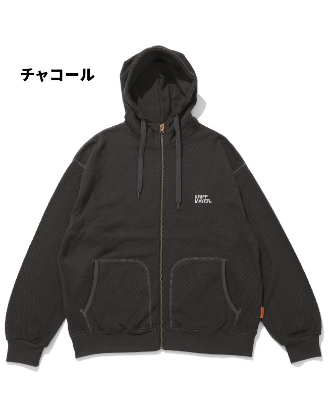 クリフメイヤー[公式] ハニカムワッフルジップパーカー MENS 2517819
