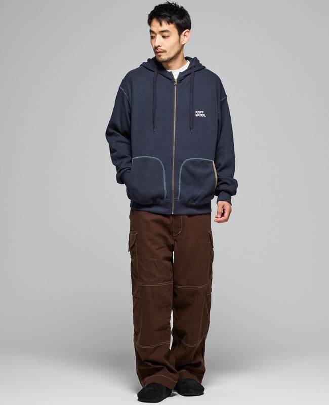 クリフメイヤー[公式] ハニカムワッフルジップパーカー MENS 2517819