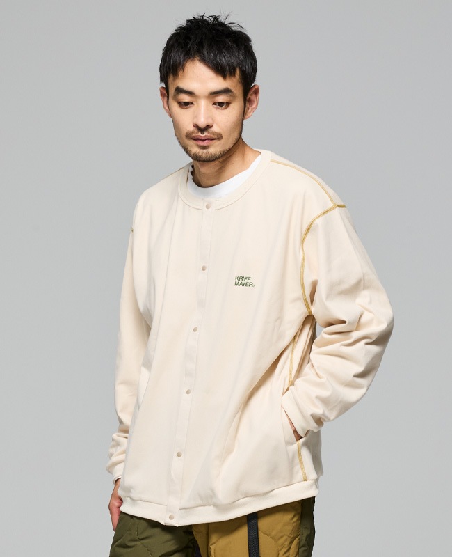 クリフメイヤー[公式] もちのびスナップカーデ MENS 2515603