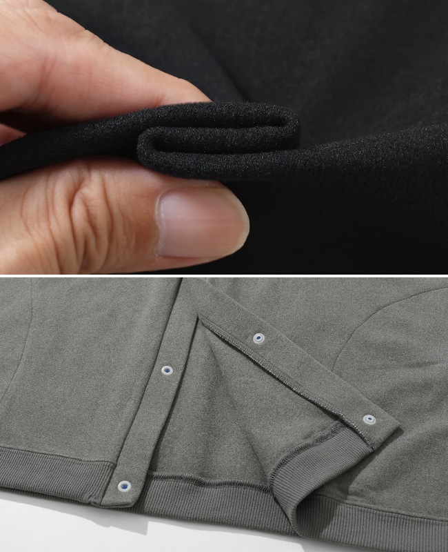 クリフメイヤー[公式] もちのびスナップカーデ MENS 2515603