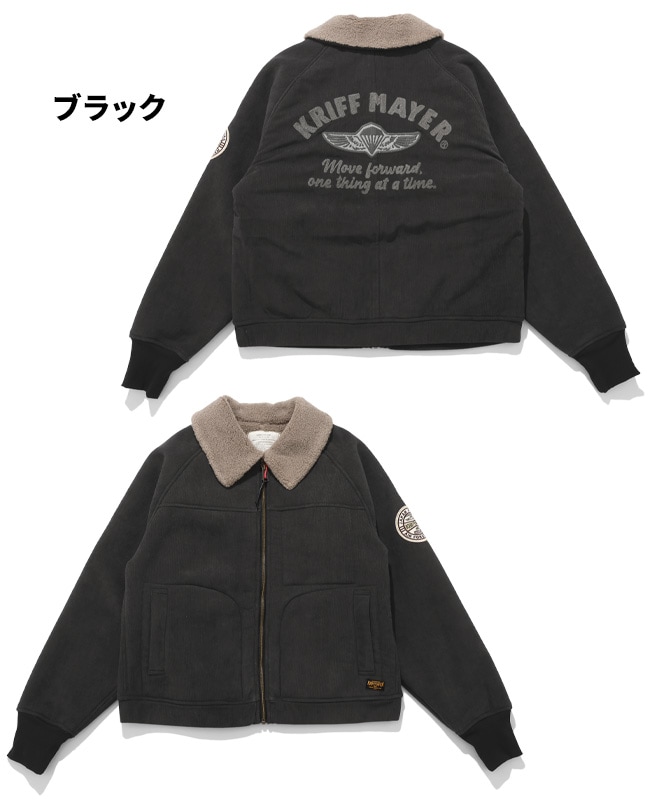 クリフメイヤー[公式] 裏ボアコーデュロイボンバージャケット MENS