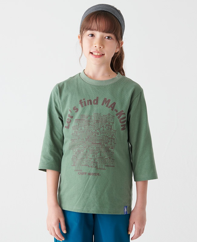 クリフメイヤー[公式] 楽LUCK 7分袖T(探せ!) KIDS 2339309K