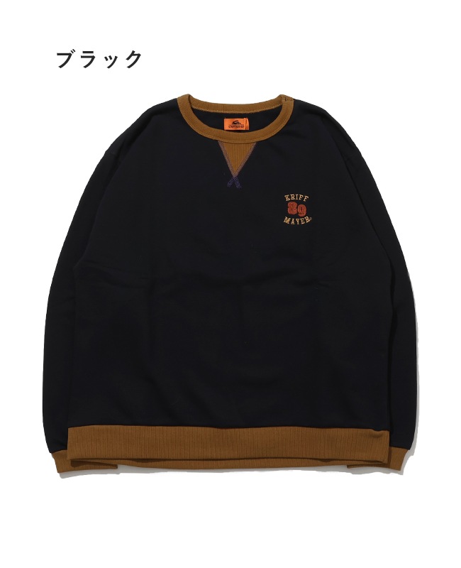 クリフメイヤー[公式] のび～る裏毛配色スウェット LADYS W2437829