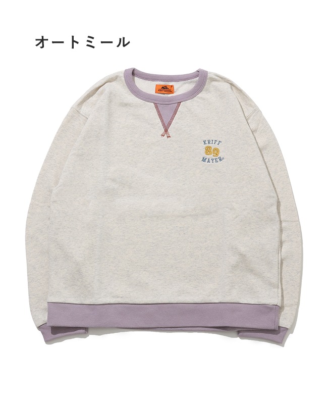 クリフメイヤー[公式] のび～る裏毛配色スウェット LADYS W2437829