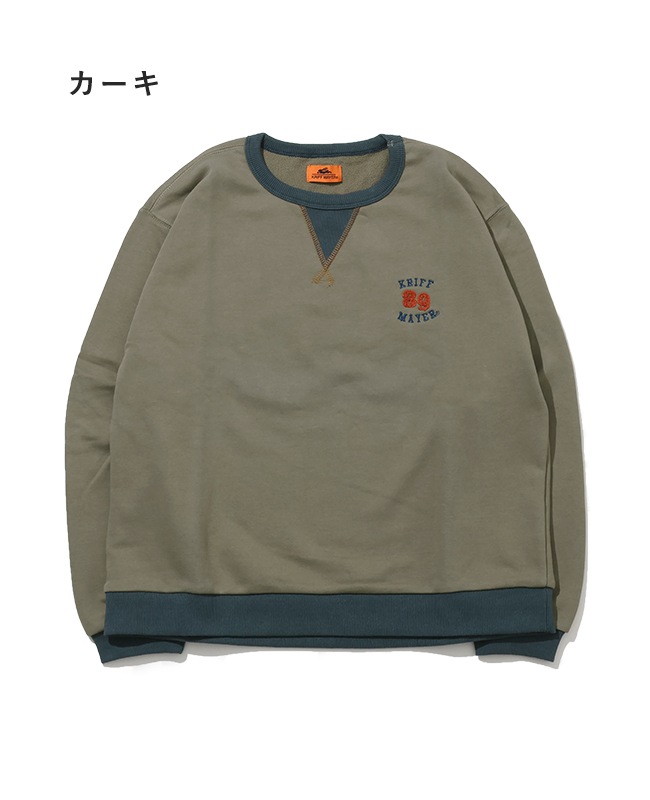 クリフメイヤー[公式] のび～る裏毛配色スウェット LADYS W2437829