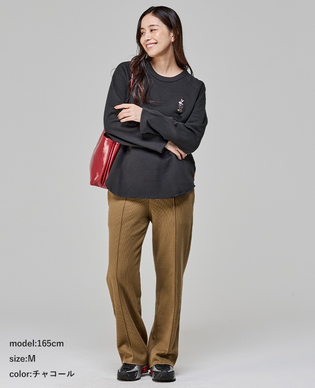 クリフメイヤー[公式] ラグランスウェットチュニック LADYS W2527824