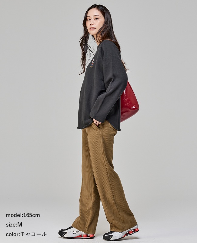 クリフメイヤー[公式] ラグランスウェットチュニック LADYS W2527824