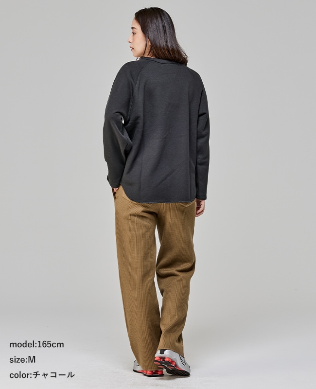 クリフメイヤー[公式] ラグランスウェットチュニック LADYS W2527824