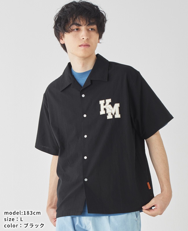 クリフメイヤー[公式] クリフラビット刺繍開襟シャツ MENS 2457801