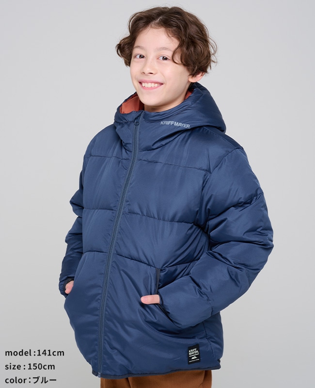 クリフメイヤー[公式] ミクスチャーダウンジャケット KIDS J2527001