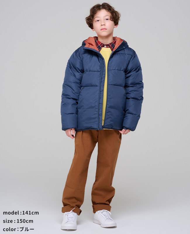 クリフメイヤー[公式] ミクスチャーダウンジャケット KIDS J2527001