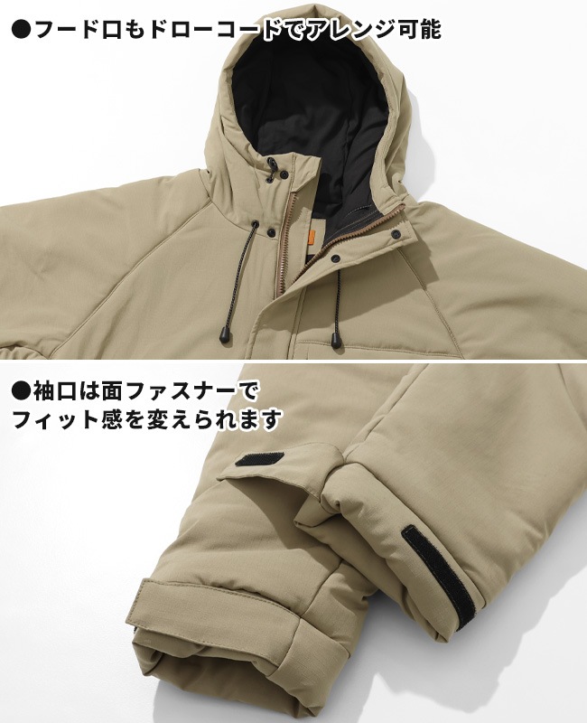 クリフメイヤー[公式] 中綿アクティブフードジャケット MENS 2517802