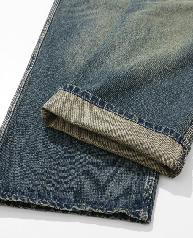 クリフメイヤー[公式] ワイドストレートデニムパンツ MENS 2535108