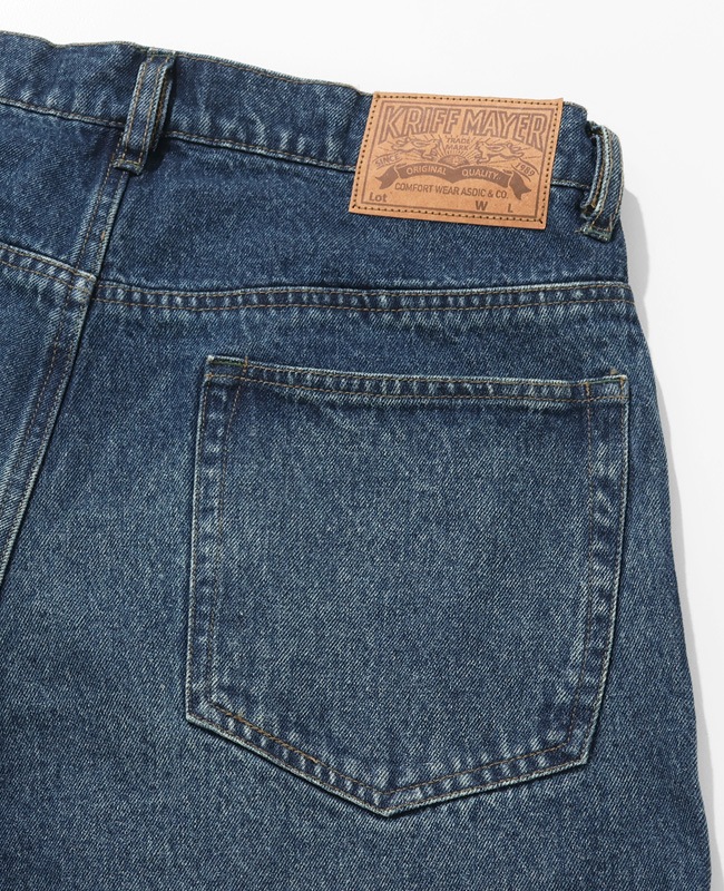 クリフメイヤー[公式] ワイドストレートデニムパンツ MENS 2535108