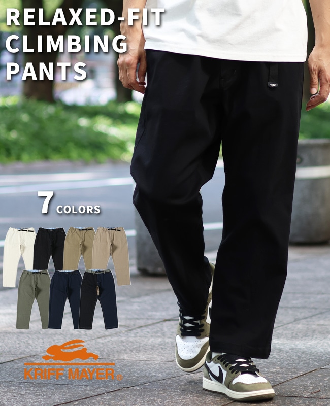 DECEMBERMAY　ロングパンツ　クロップドパンツ　M ゴルフ　メンズ クリフメイヤー[公式] リラックスクライミングパンツ MENS 2214000