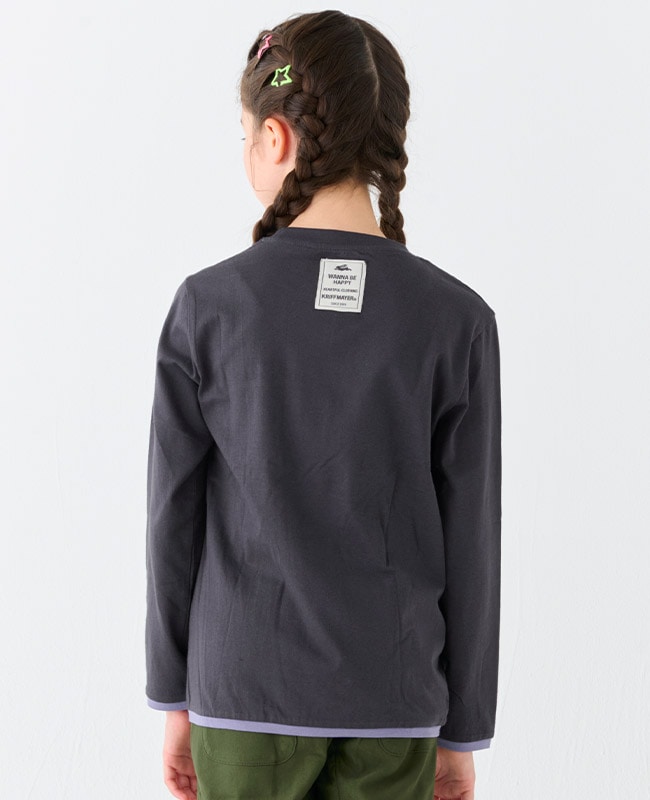 クリフメイヤー[公式] 楽LUCK-T（パイピング） KIDS J2434301