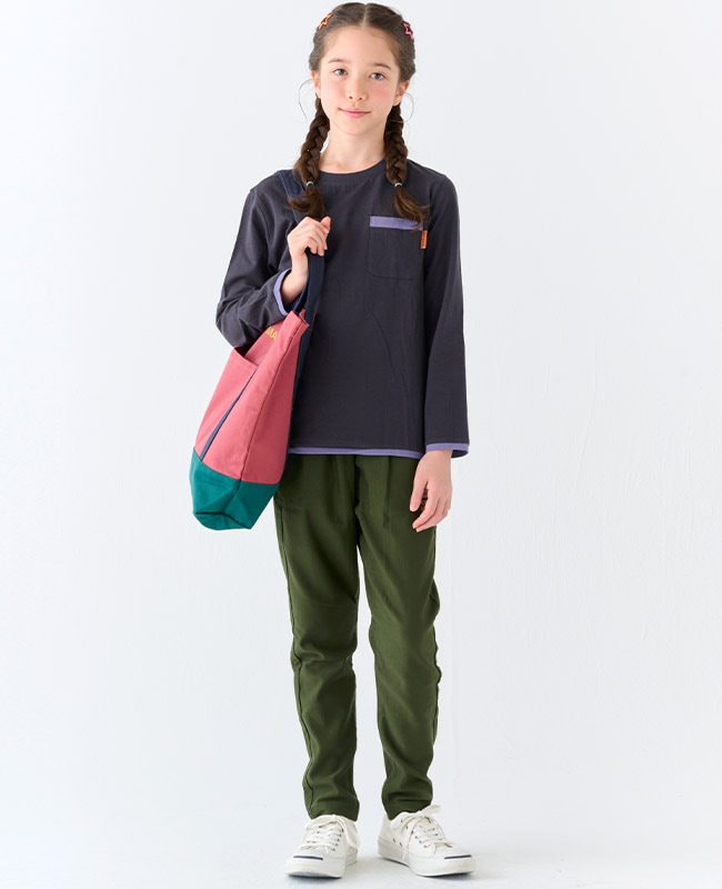 クリフメイヤー[公式] 楽LUCK-T（パイピング） KIDS J2434301