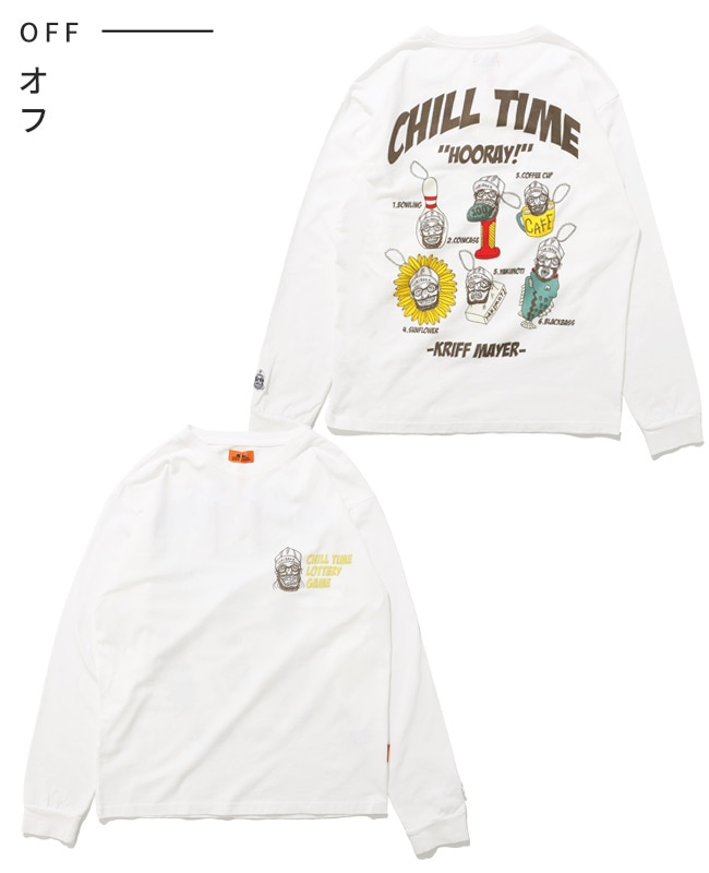 クリフメイヤー[公式] チルタイムロンT (キーホルダー) MENS 2517808