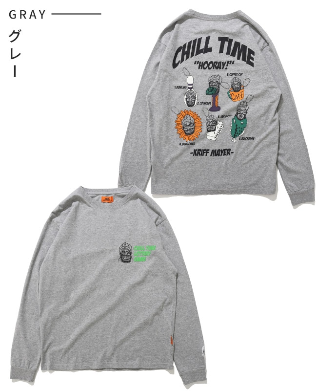 クリフメイヤー[公式] チルタイムロンT (キーホルダー) MENS 2517808