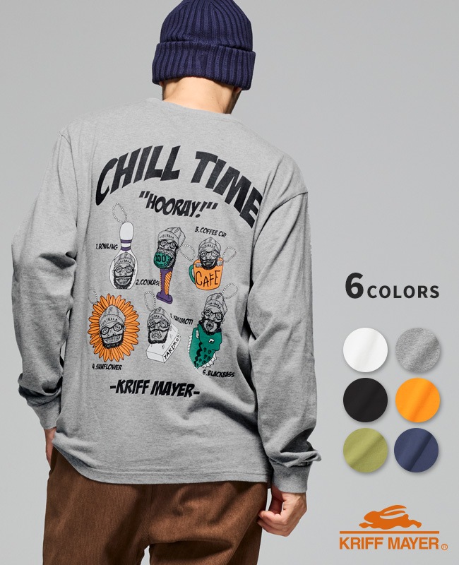 クリフメイヤー[公式] チルタイムロンT (キーホルダー) MENS 2517808