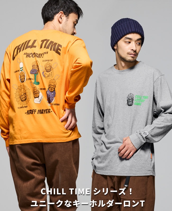 クリフメイヤー[公式] チルタイムロンT (キーホルダー) MENS 2517808