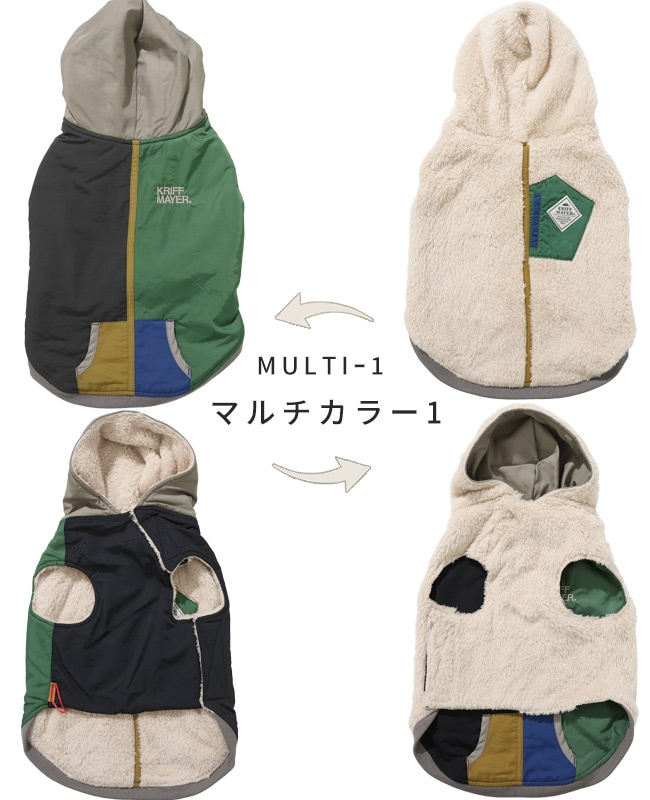 クリフメイヤー[公式] ひっくりベスト DOG D2514406