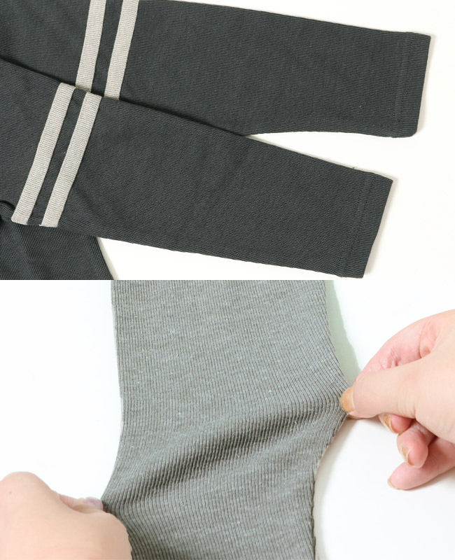 クリフメイヤー[公式] 伸びWフェイス袖ラインT KIDS 2417855K