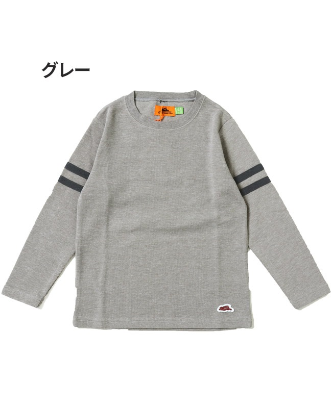 クリフメイヤー[公式] 伸びWフェイス袖ラインT KIDS 2417855K