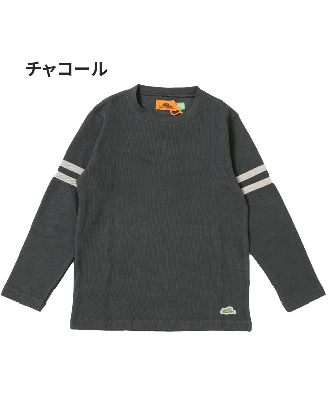 クリフメイヤー[公式] 伸びWフェイス袖ラインT KIDS 2417855K