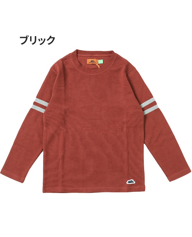 クリフメイヤー[公式] 伸びWフェイス袖ラインT KIDS 2417855K