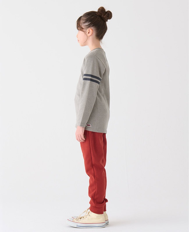 クリフメイヤー[公式] 伸びWフェイス袖ラインT KIDS 2417855K