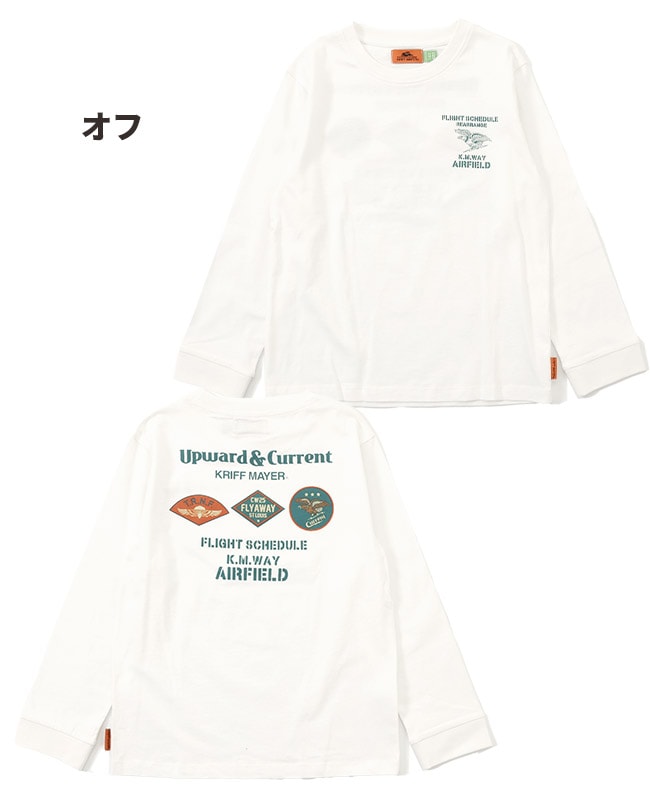 クリフメイヤー[公式] 楽LUCK-T（ミリタリー） KIDS J2434302