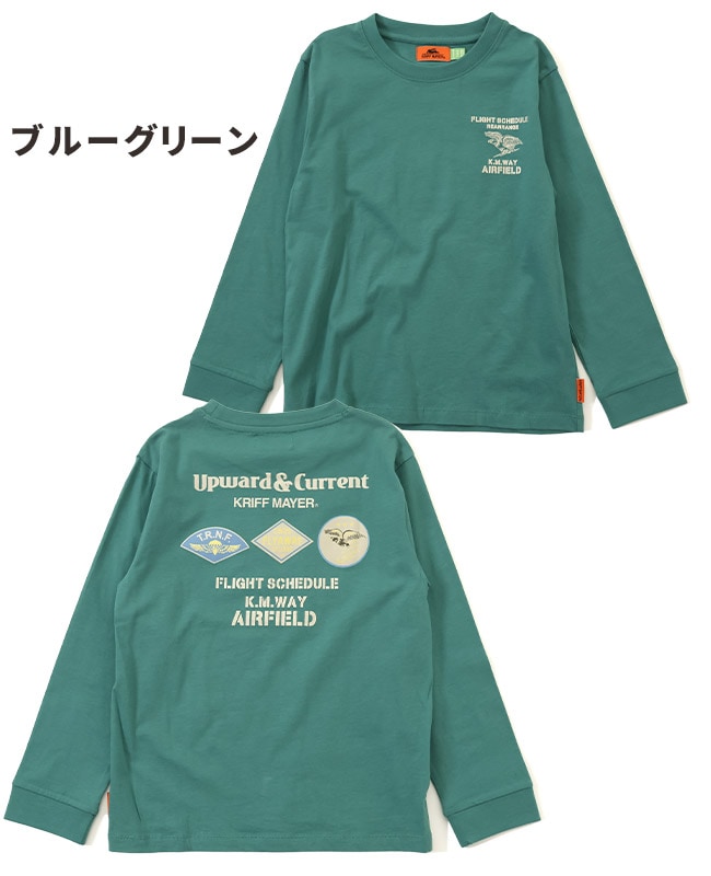 クリフメイヤー[公式] 楽LUCK-T（ミリタリー） KIDS J2434302