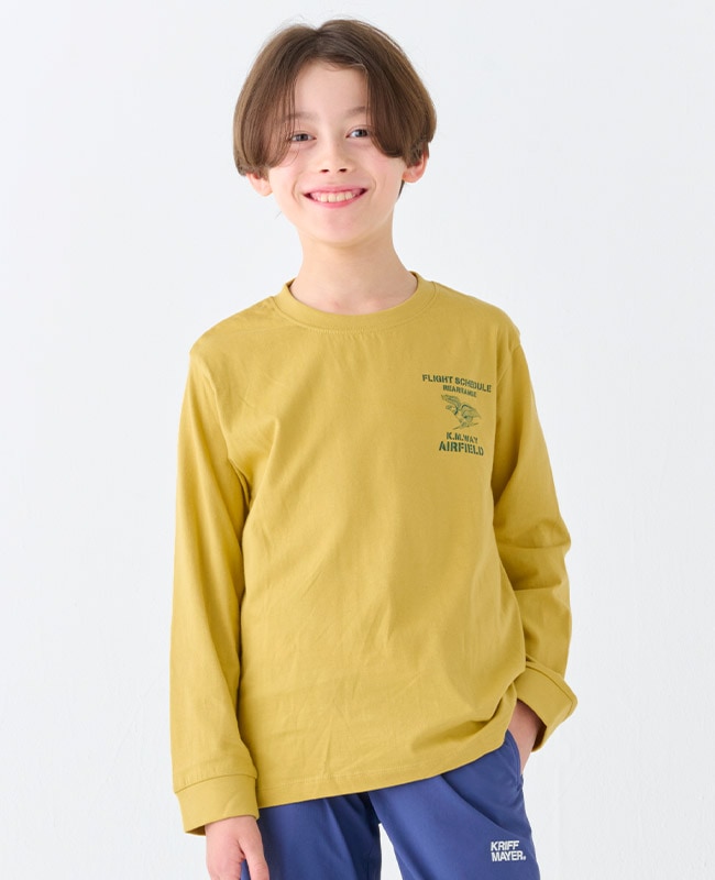 クリフメイヤー[公式] 楽LUCK-T（ミリタリー） KIDS J2434302