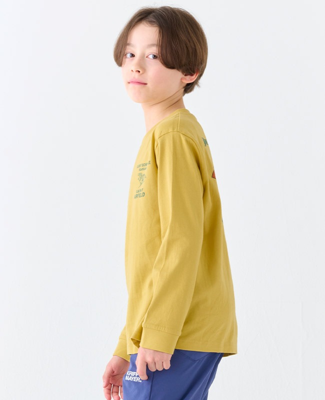 クリフメイヤー[公式] 楽LUCK-T（ミリタリー） KIDS J2434302