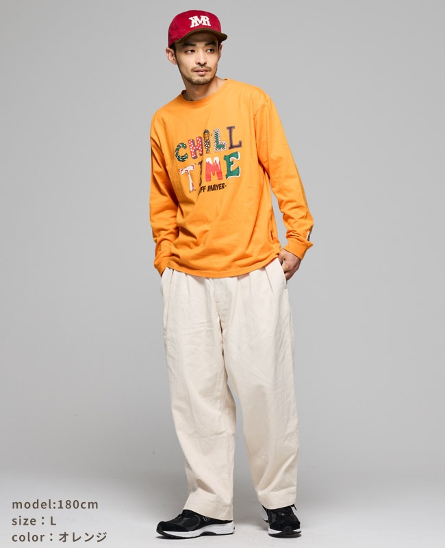 クリフメイヤー[公式] チルタイムロンT (絵文字) MENS 2517809