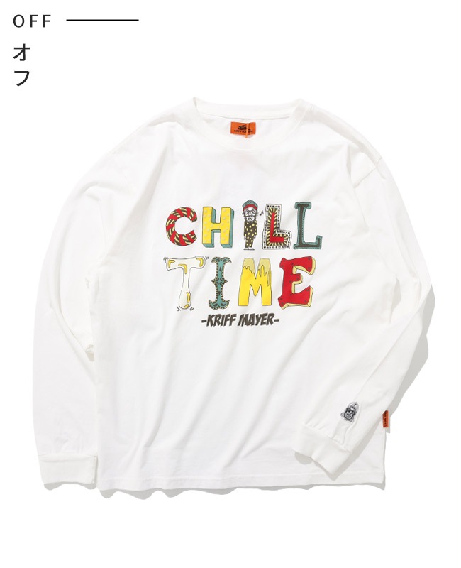 クリフメイヤー[公式] チルタイムロンT (絵文字) MENS 2517809