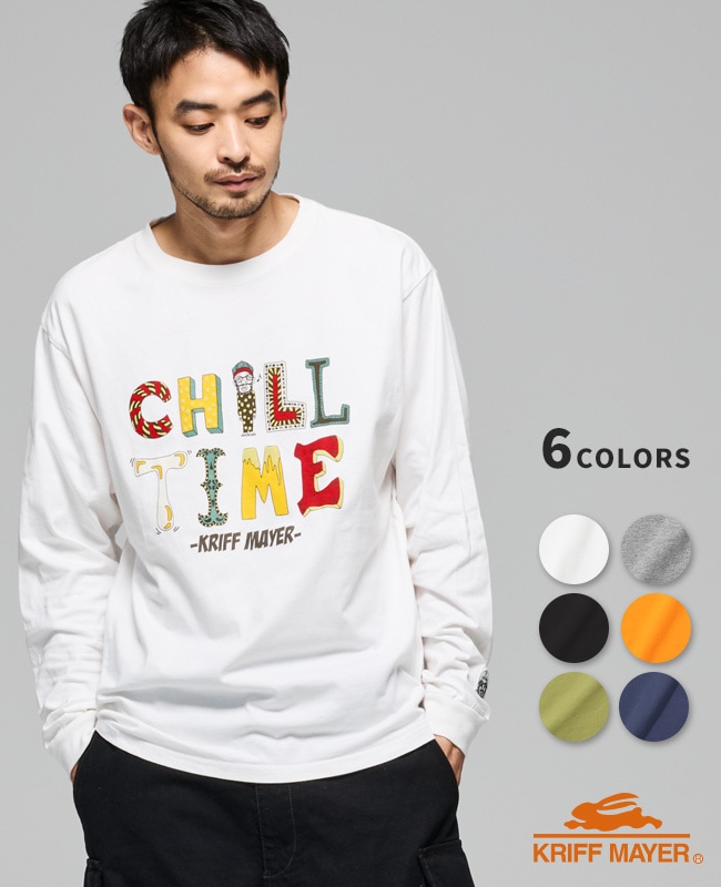 クリフメイヤー[公式] チルタイムロンT (絵文字) MENS 2517809 | MENS