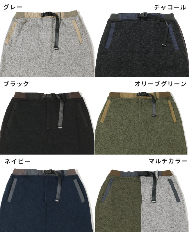 クリフメイヤー[公式] ニットフリースクライミングスカート LADYS 2425117L