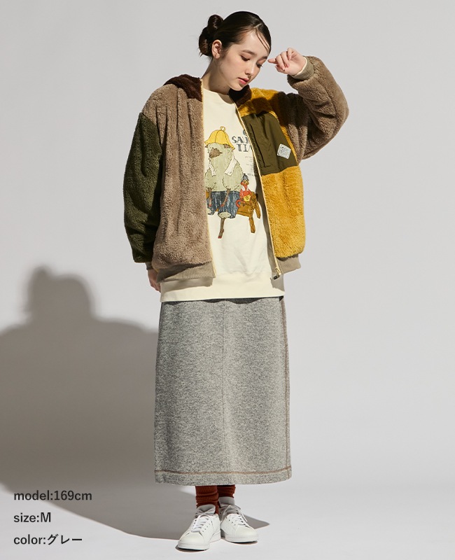 クリフメイヤー[公式] ニットフリースクライミングスカート LADYS 2425117L