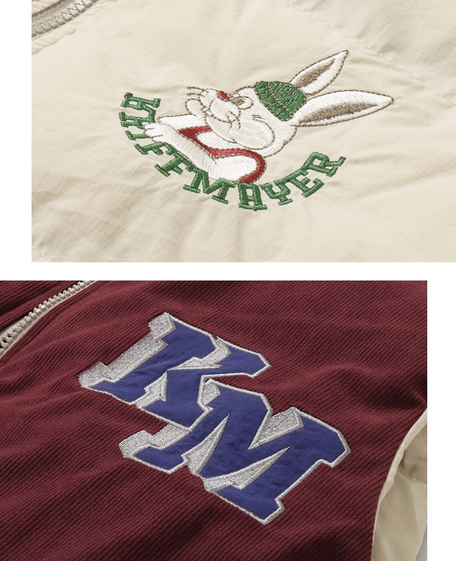 クリフメイヤー[公式] クリフラビットひっくり中綿ベスト MENS 2517800