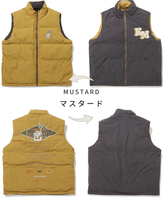 クリフメイヤー[公式] クリフラビットひっくり中綿ベスト MENS 2517800