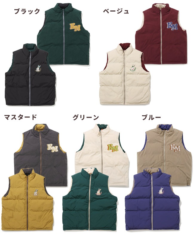 クリフメイヤー[公式] クリフラビットひっくり中綿ベスト MENS 2517800