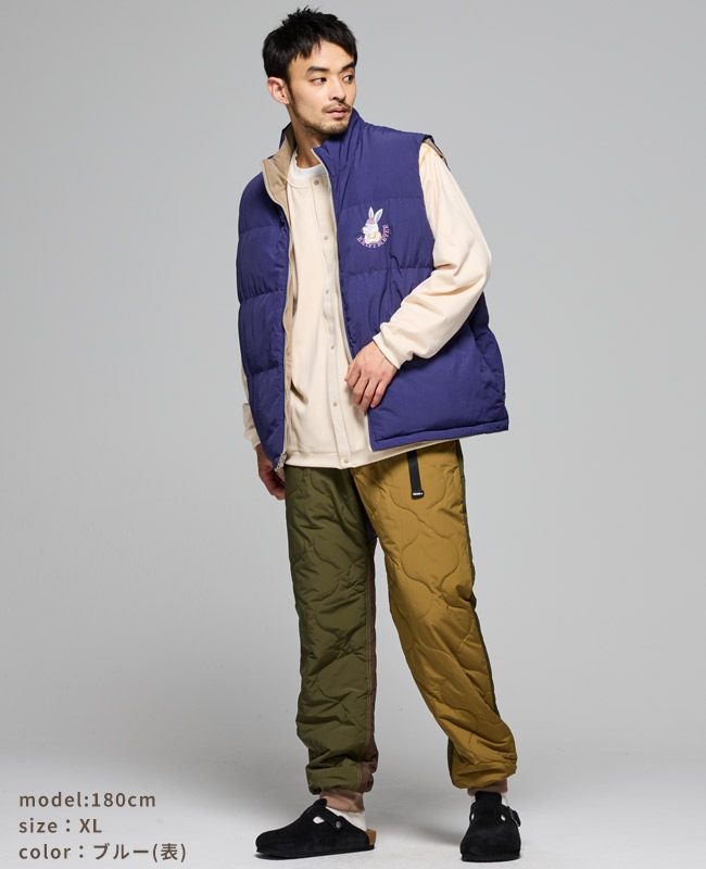 クリフメイヤー[公式] クリフラビットひっくり中綿ベスト MENS 2517800