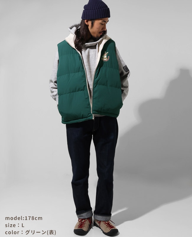 クリフメイヤー[公式] クリフラビットひっくり中綿ベスト MENS 2517800