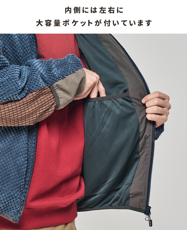 クリフメイヤー[公式] トランスフォームフリースジャケット MENS 2527801