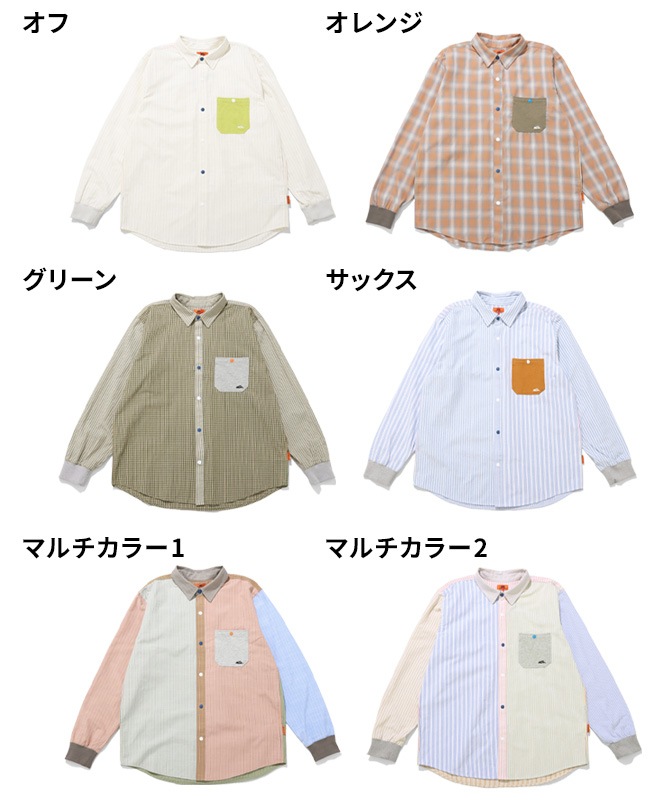 クリフメイヤー[公式] 袖リブハッピーシャツ MENS 2536301