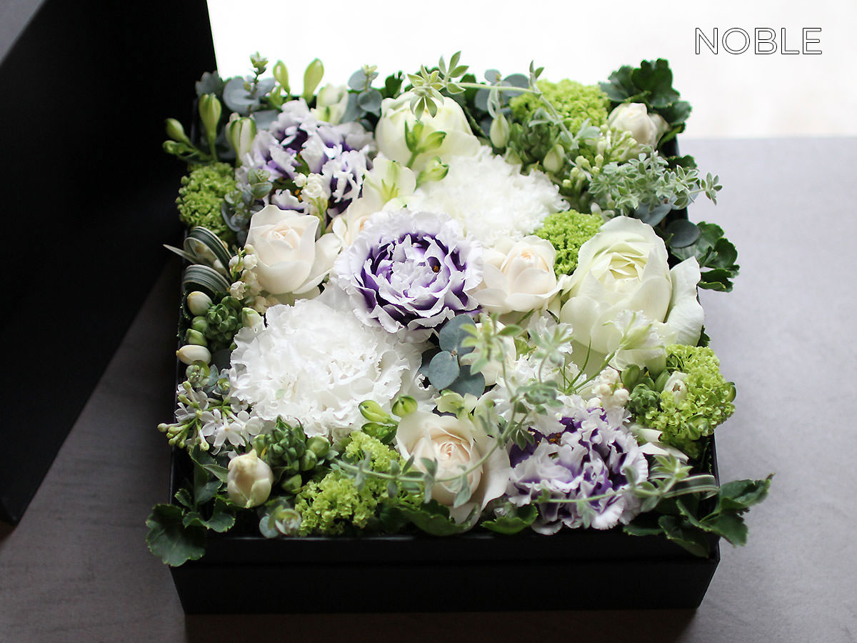 ボックスフラワーアレンジメント6000